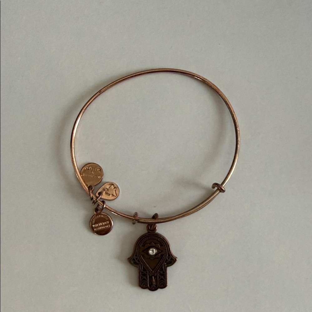 Gold Alex and Ani Bracelet